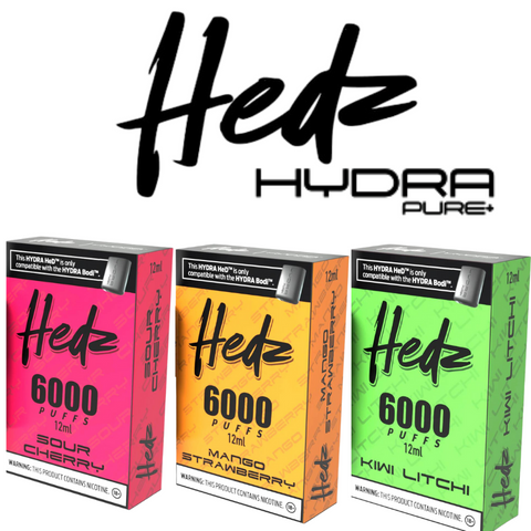 Hedz Hydra Disposable Pods 6000 puff