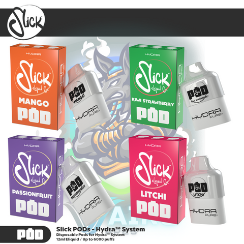 Slick Hydra Disposable Pods 6000 puff